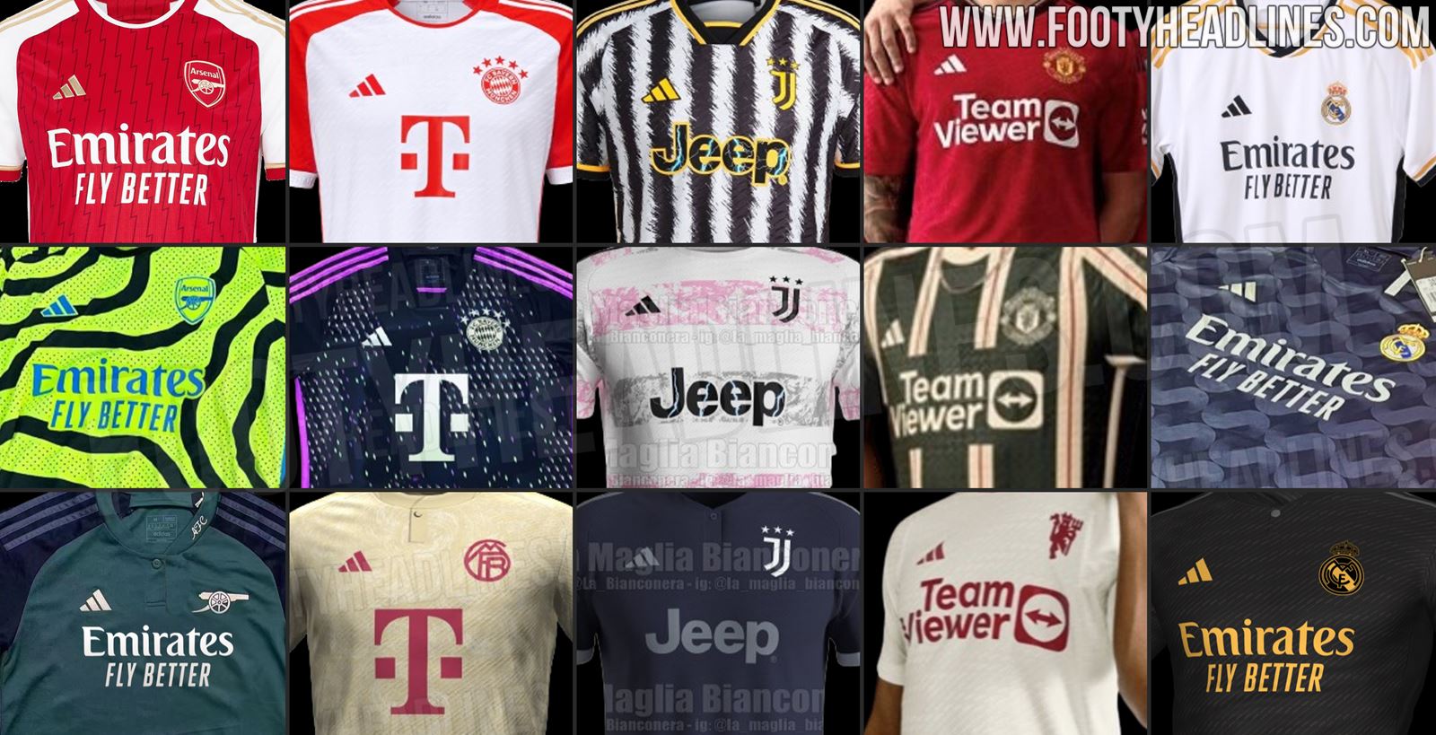 BEST FOOTBALL KIT 2023/24 SEASON (EUROPE)